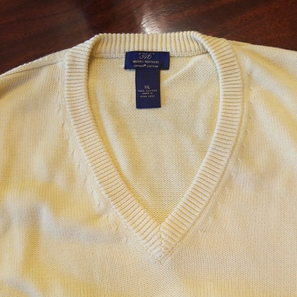 Brooks Brothers V-neck sweater